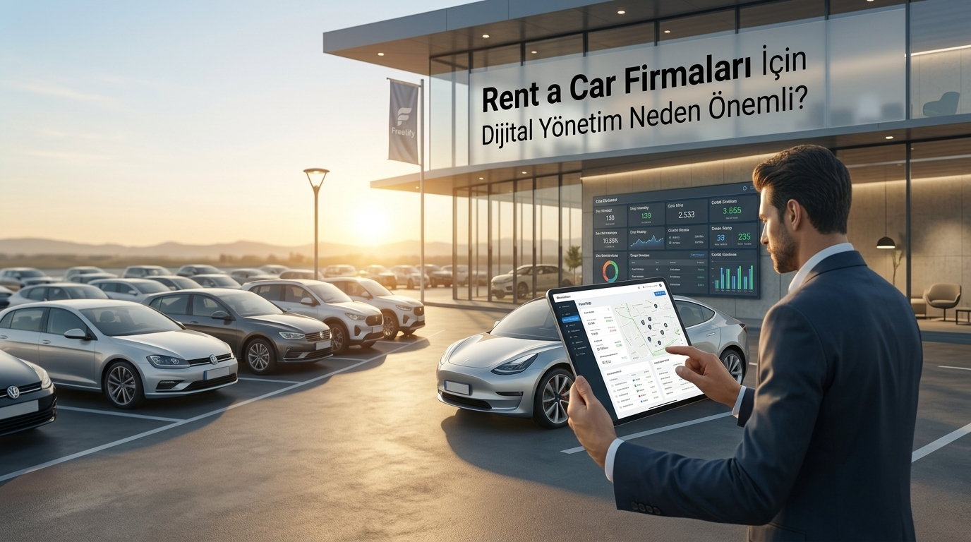 Rent a Car Firmaları İçin Dijital Yönetim Neden Önemli? - Arabam 7/24 Blog